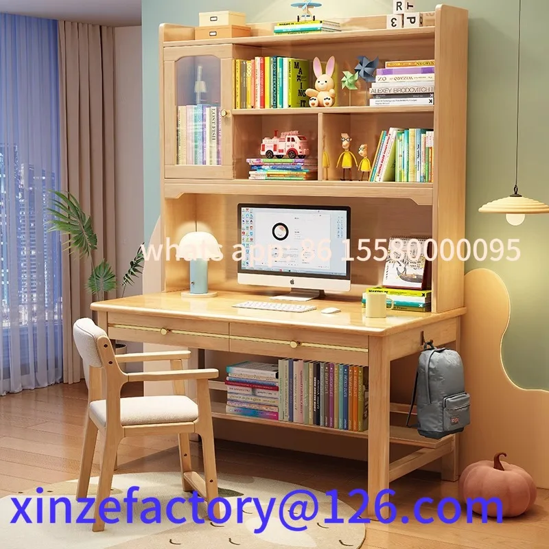 Индивидуальный стол из цельного дерева для маленькой квартиры - Фотография_4