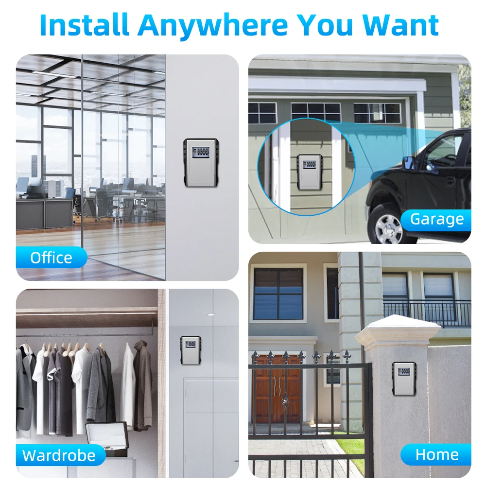 Elecpow новый 4-значный ящик для ключей с паролем - Фотография_3