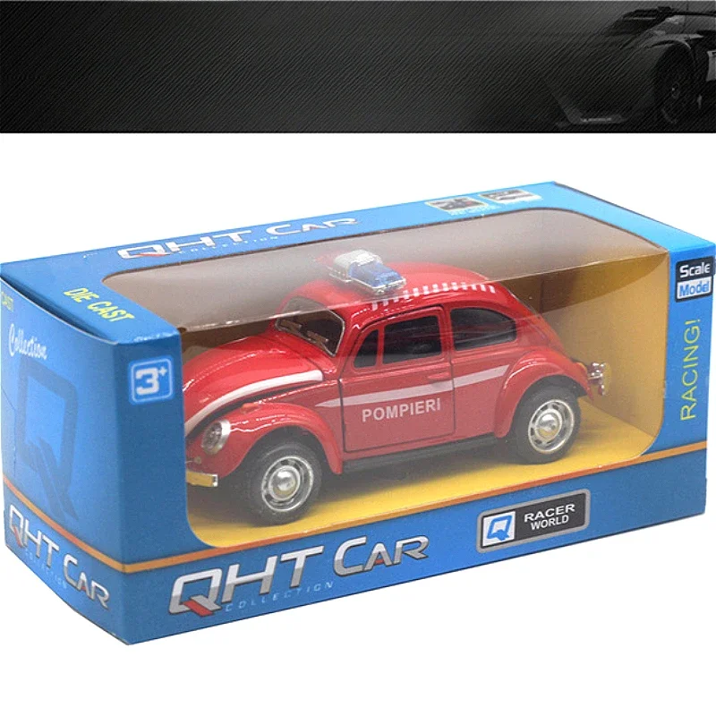 1:32 полицейская машина beetle из сплава - Фотография_6