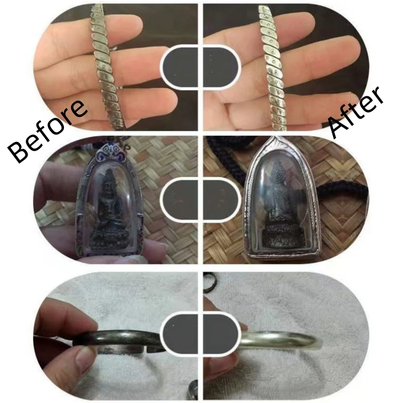 Многослойная салфетка для чистки ювелирных изделий - Фотография_6