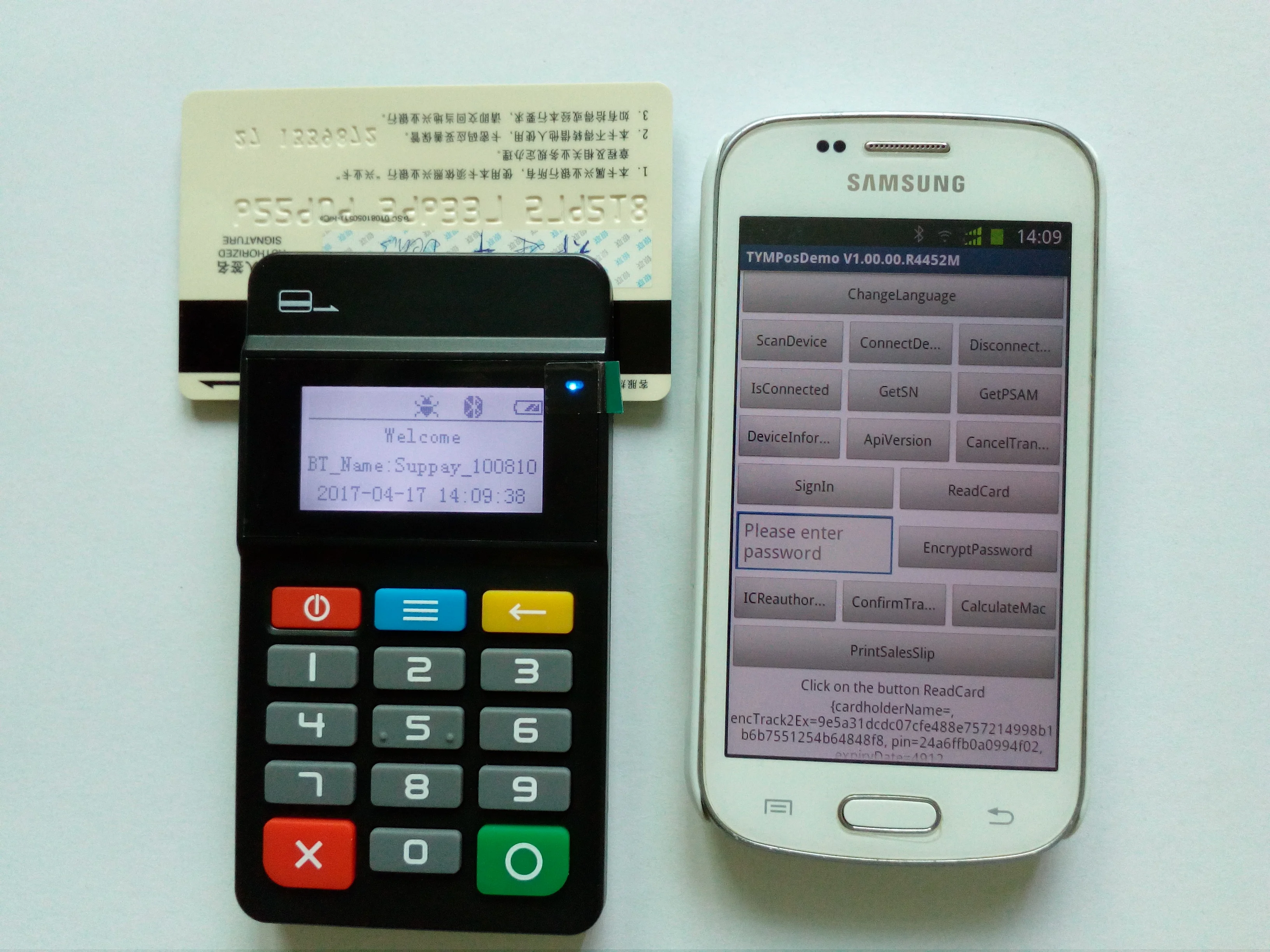 Msr emv nfc 3 в 1 mpos с bluetooth - Фотография_3