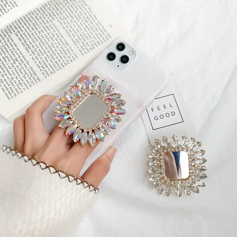 Роскошный блестящий квадратный зеркальный фотодержатель