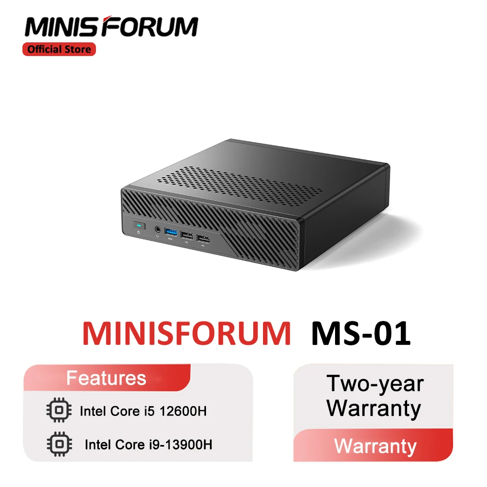 Мини-пк minisforum ms-01 мини-компьютер