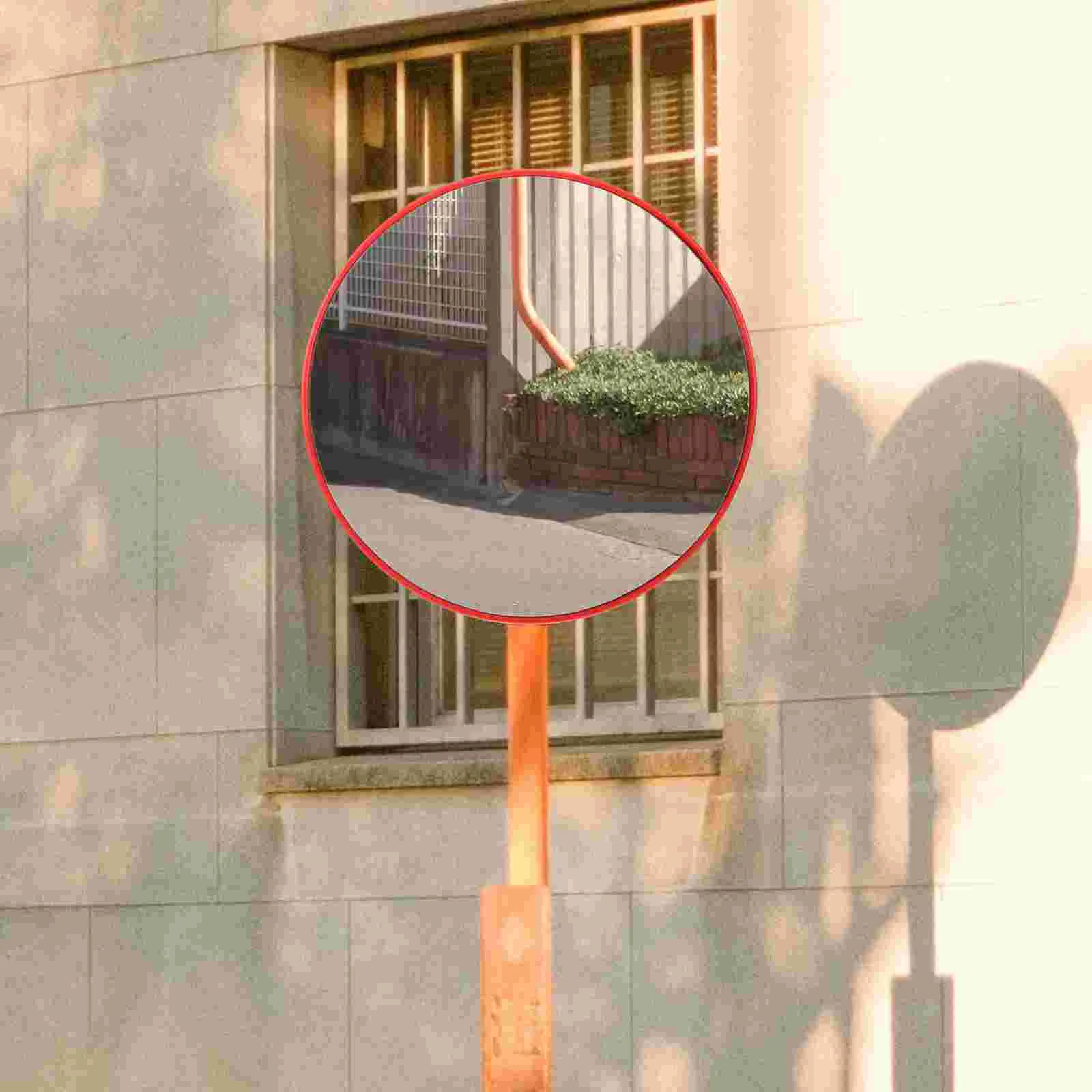 30 см черное широкоугольное защитное зеркало - Фотография_2