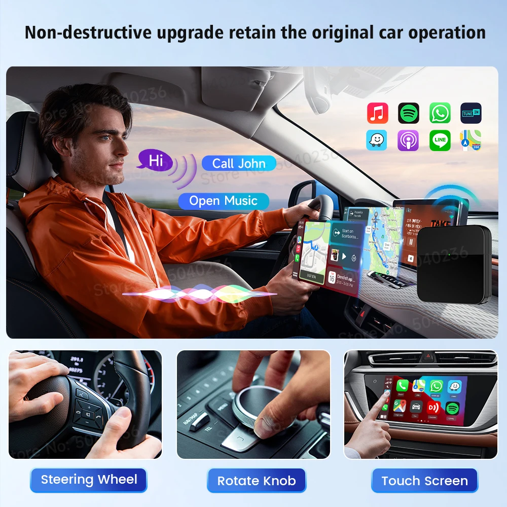 Carlinkit wireless carplay box - Фотография_4