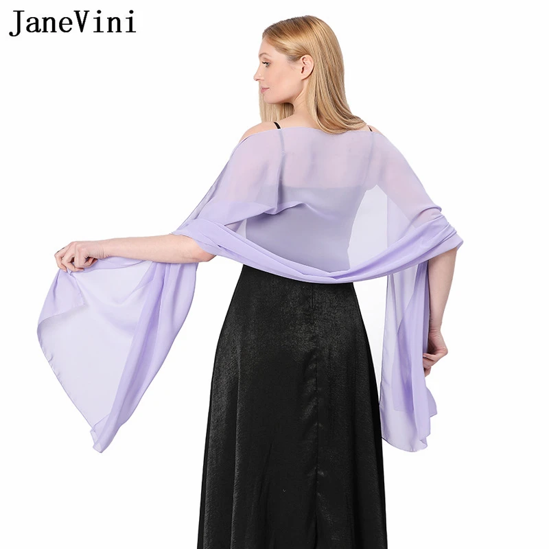 Janevini элегантное розовое шифоновое болеро для невесты - Фотография_4