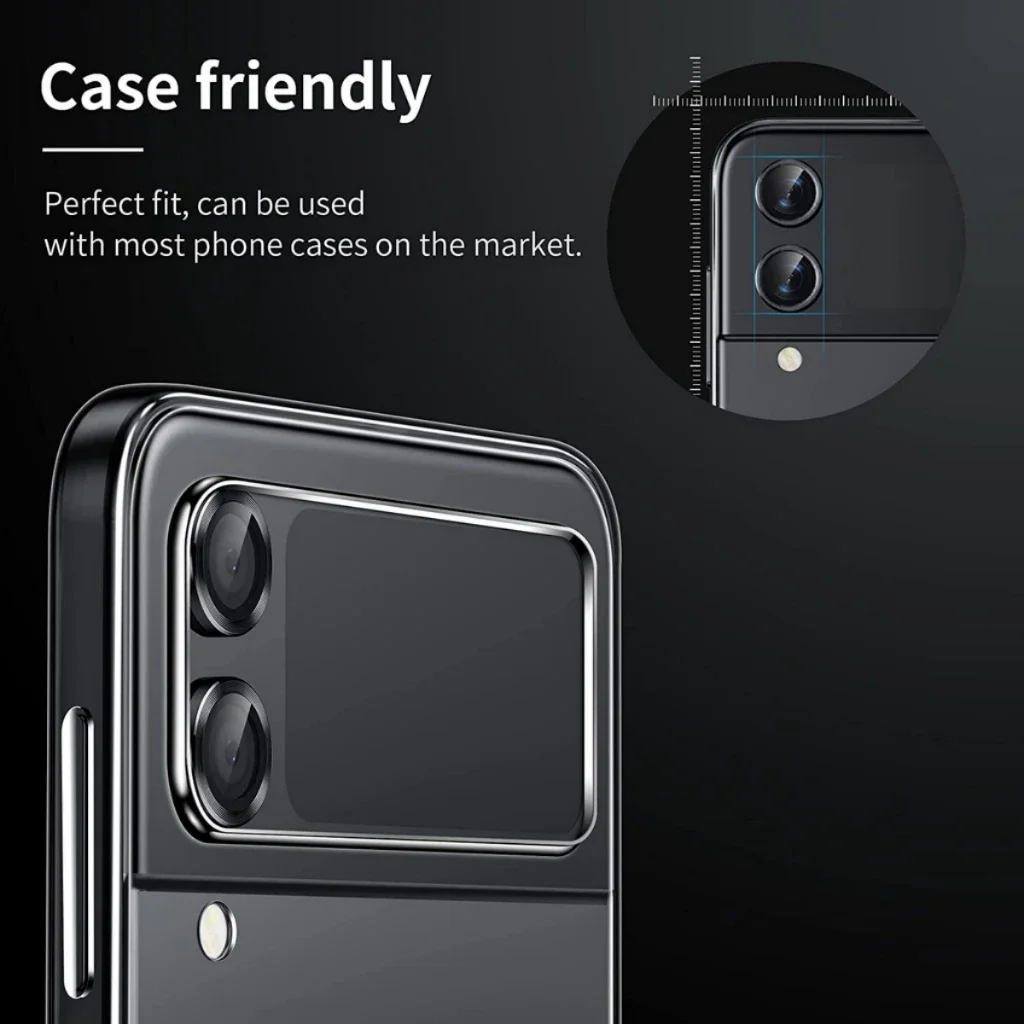 Металлическая защита объектива камеры для samsung galaxy z flip 7 6 5 4 - Фотография_6