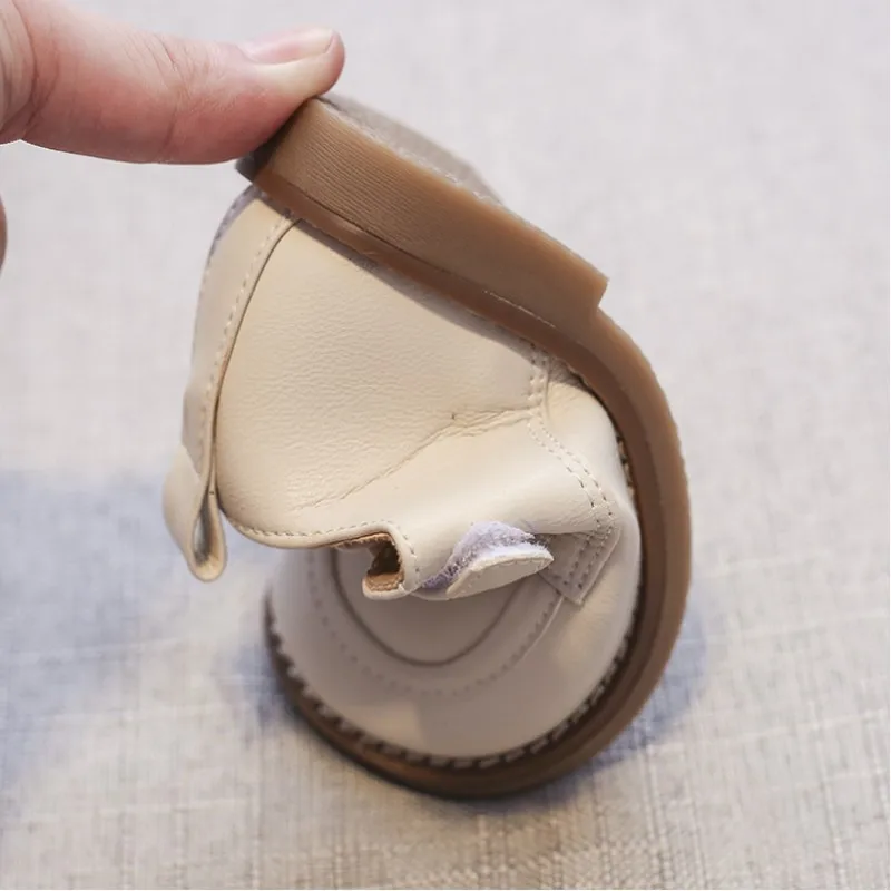 Детская кожаная обувь для мальчиков и девочек - Фотография_6