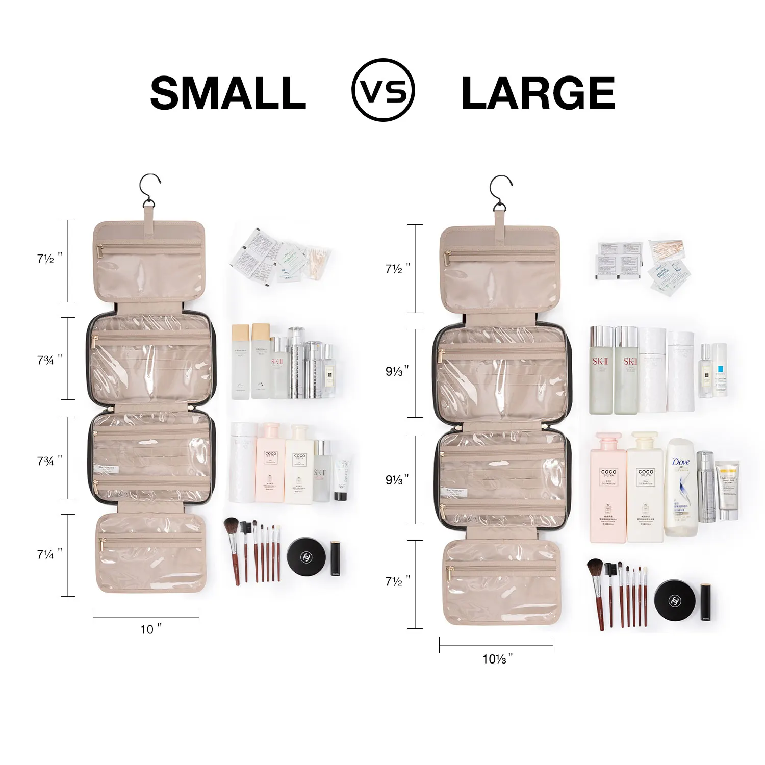 Bagsmart косметичка для макияжа - Фотография_4