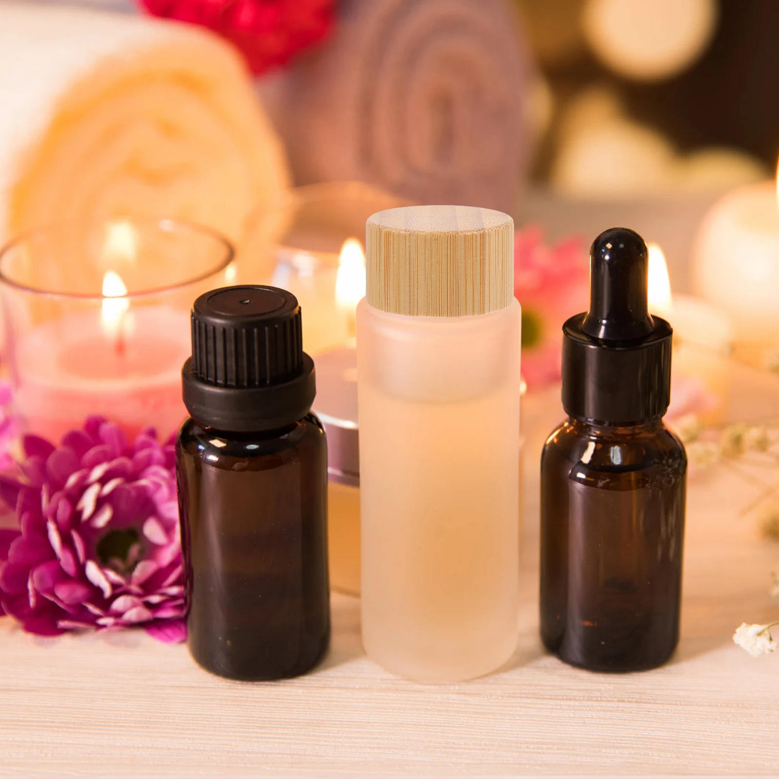 Бамбуковые крышки для бутылок с эфирным маслом - Фотография_5