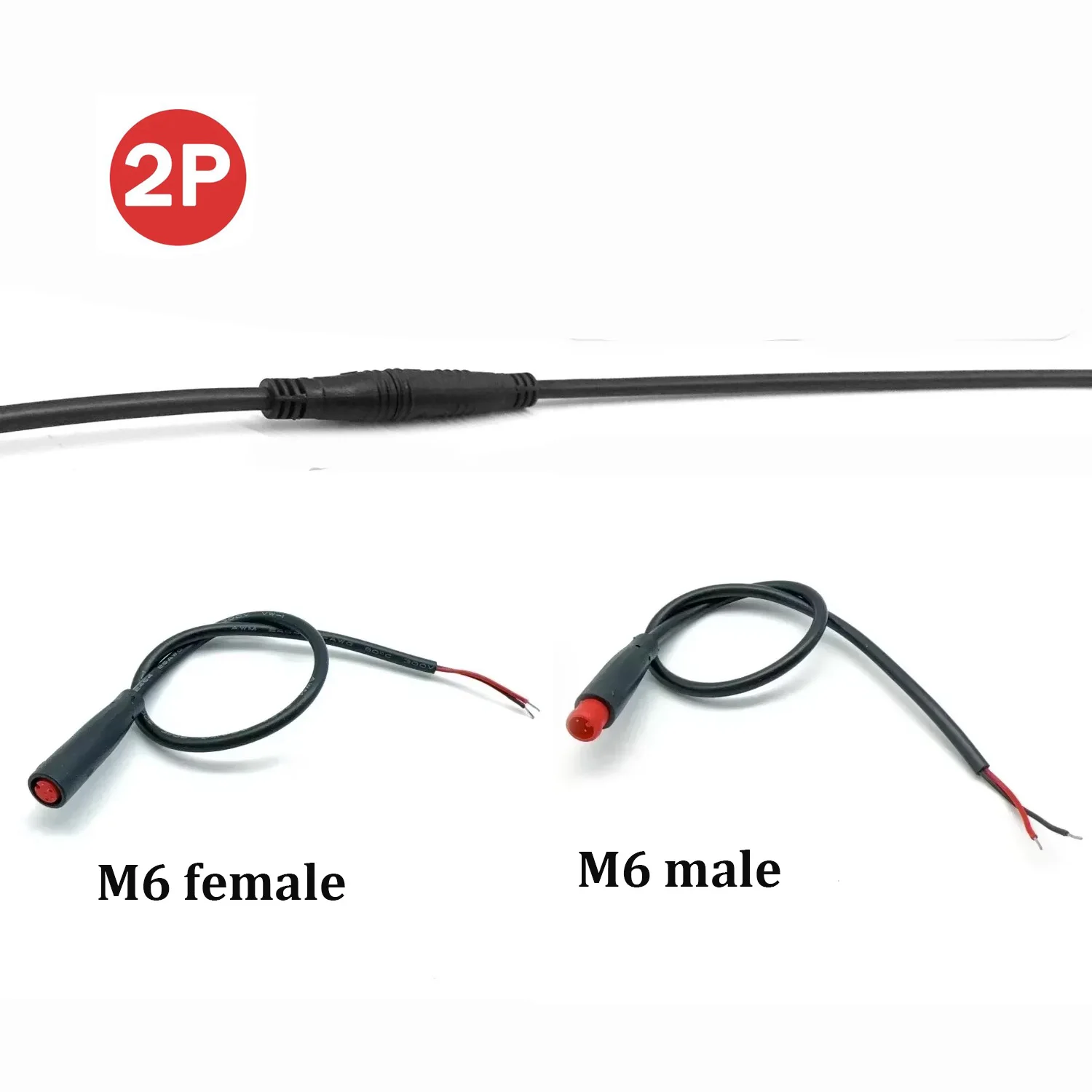 2-контактный электрический разъем m6 julet
