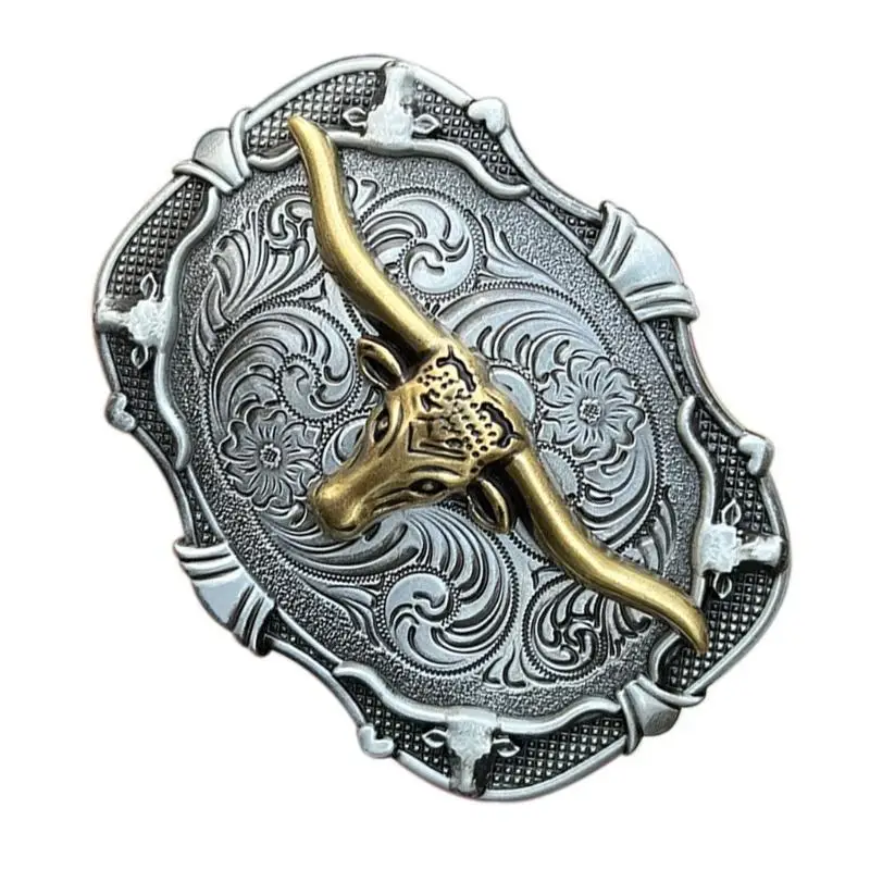 39bb cowboy buckle buckle vintage - Фотография_3
