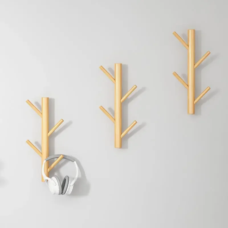 Настенная вешалка для пальто из массива дерева - Фотография_6