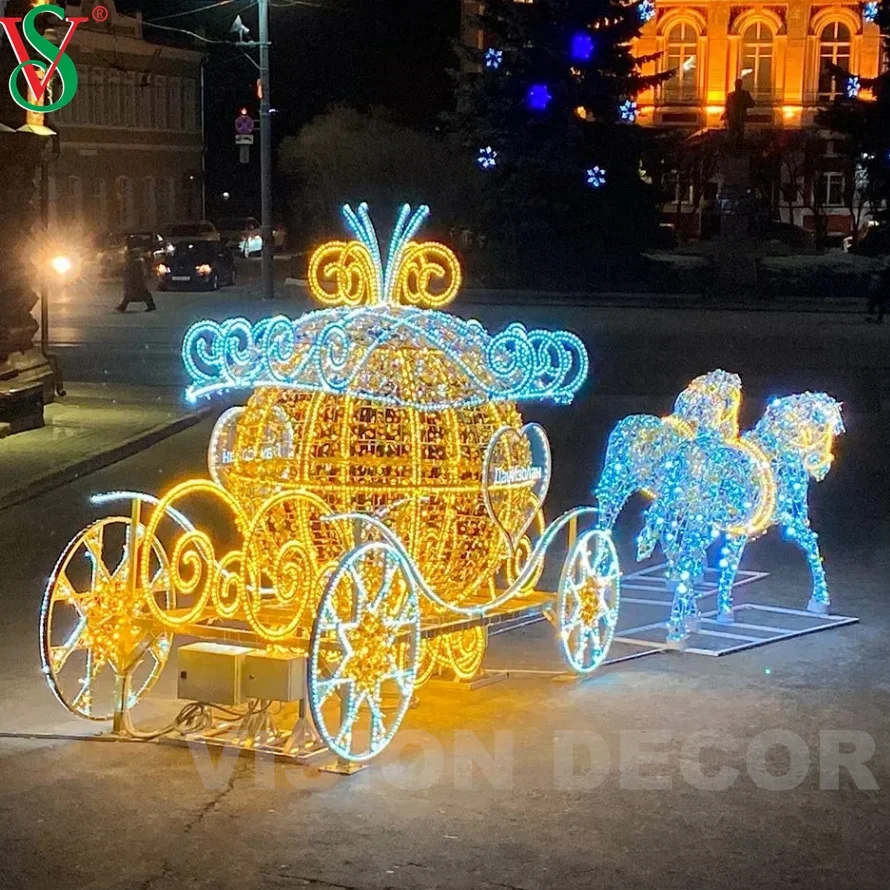 Светодиодный 3d carruaje luces - Фотография_5