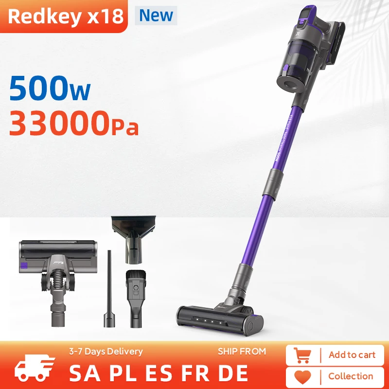 Redkey x18 беспроводной пылесос
