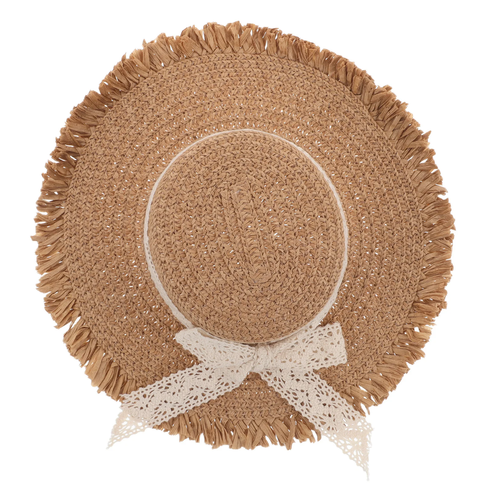 Маленький тканый цилиндр с кружевным - Фотография_4