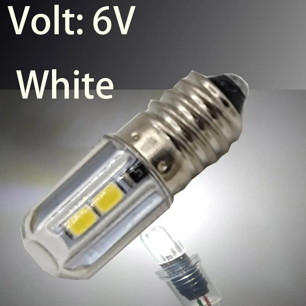 E10 4smd dc 3v 6v 12v e10 светодиодная - Фотография_5