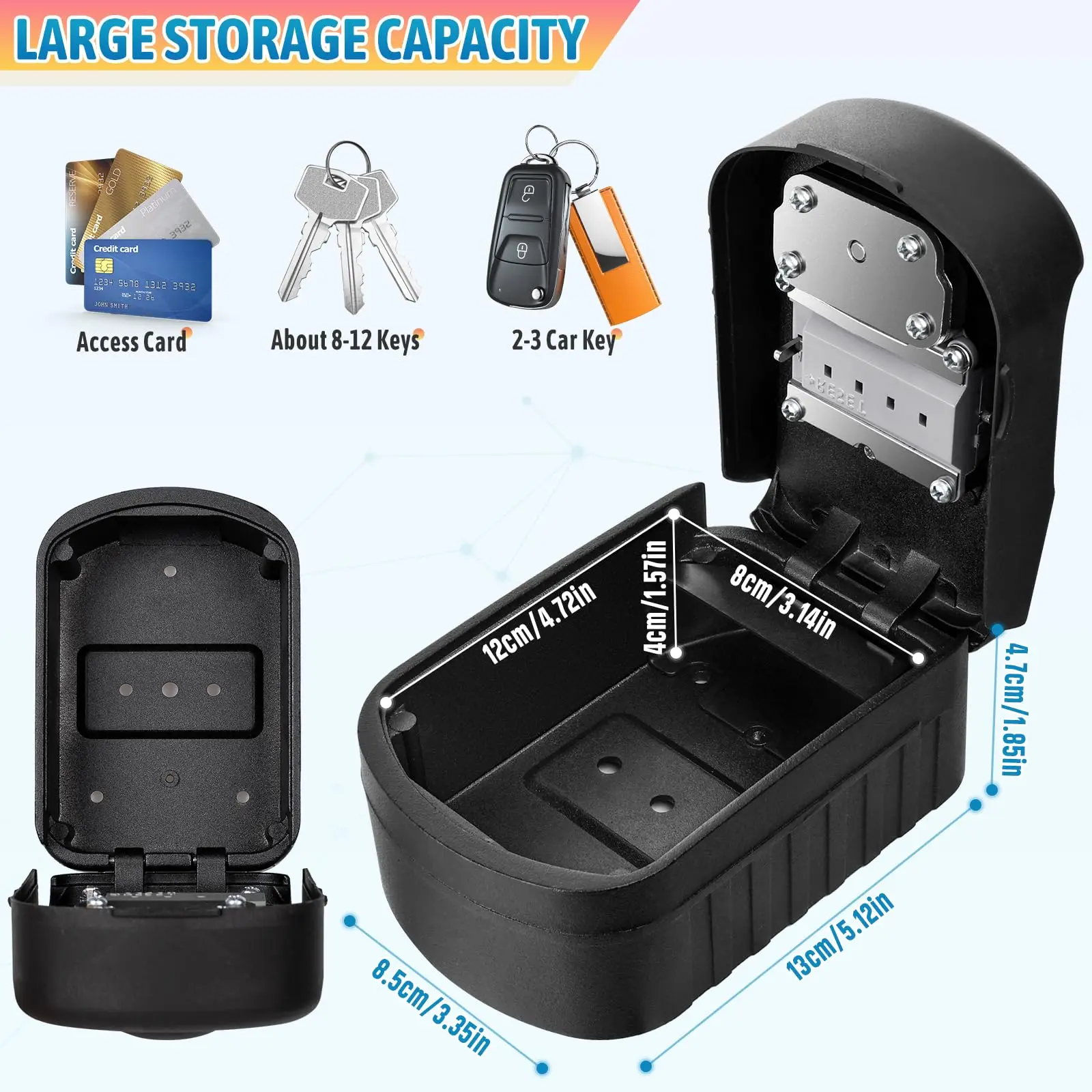 Замок для ключей с кодом наружное - Фотография_5