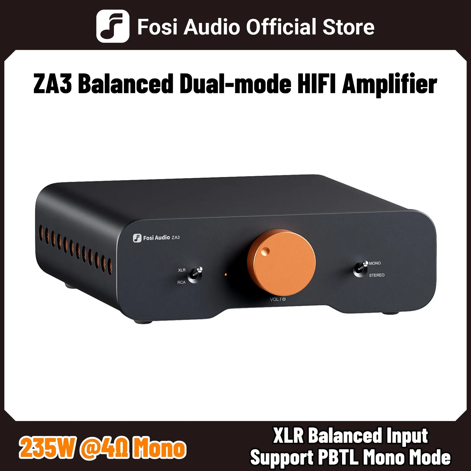 Fosi audio za3 стереоусилитель