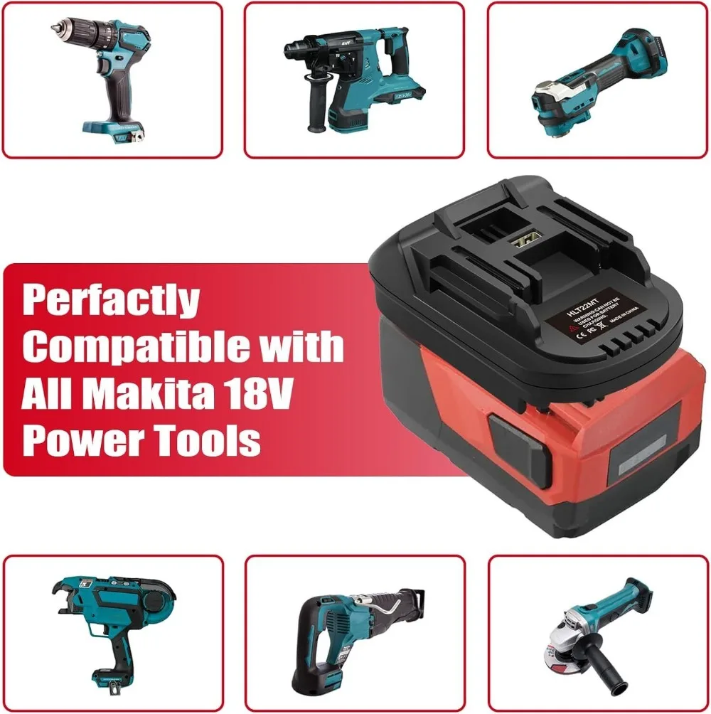 Адаптер аккумулятора для hilti на инструменты makita 18 в - Фотография_4
