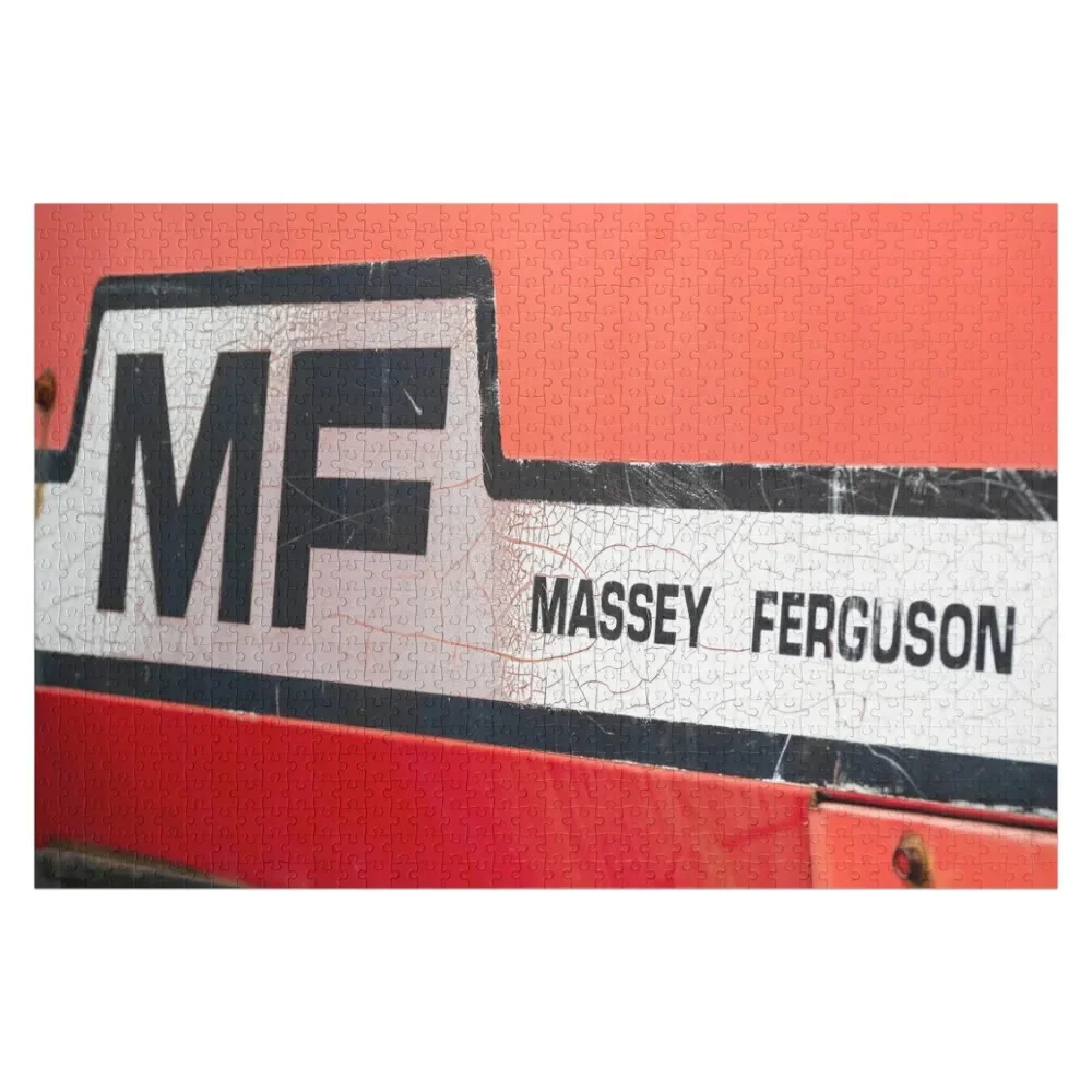 Винтажный пазл с логотипом massey ferguson