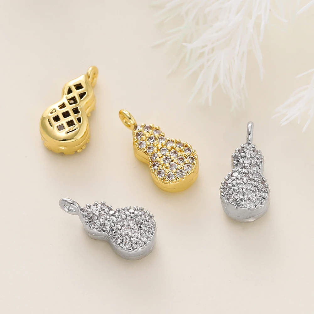 18 к позолоченные медные подвески