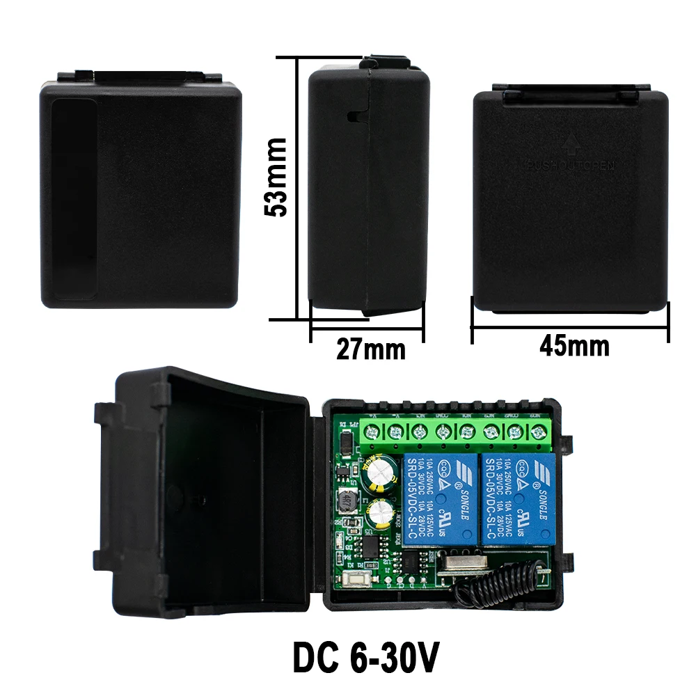 433 мгц радиочастотный пульт дистанционного - Фотография_6