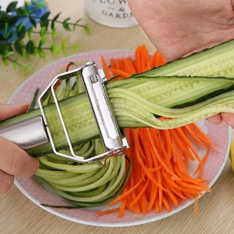 Многофункциональная кухонная овощечистка из нержавеющей стали