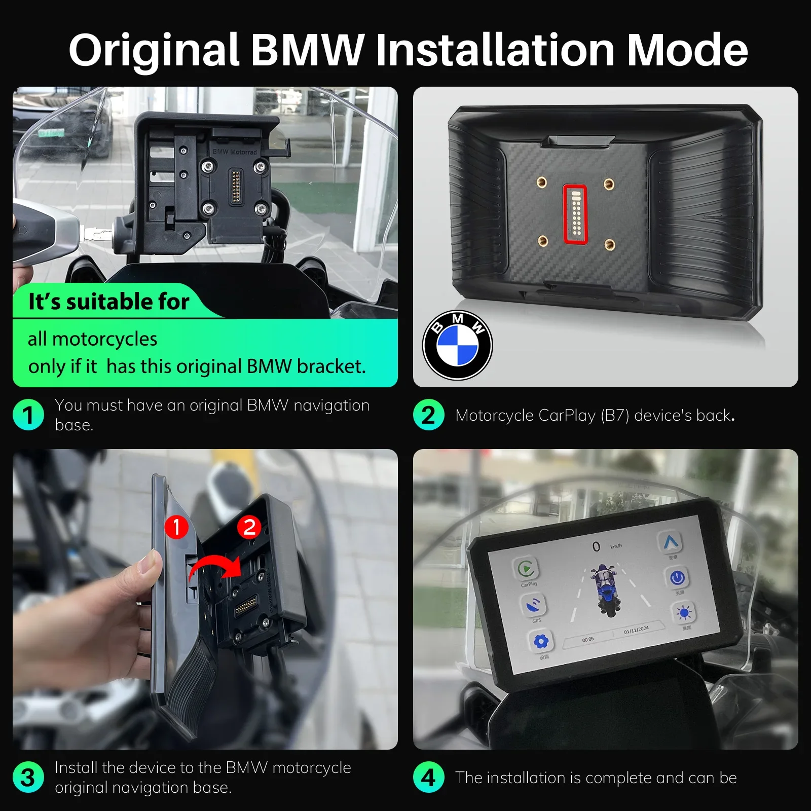 Carplay для bmw xr m1000 r1200gs - Фотография_2