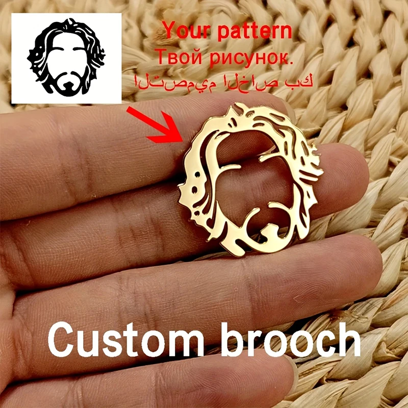 Брошь с логотипом на заказ - Фотография_4