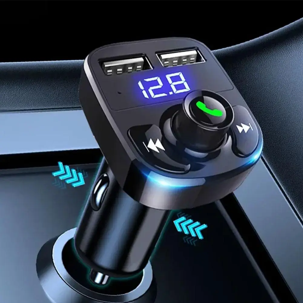 Беспроводной bluetooth fm-передатчик и mp3-плеер с громкой связью - Фотография_4