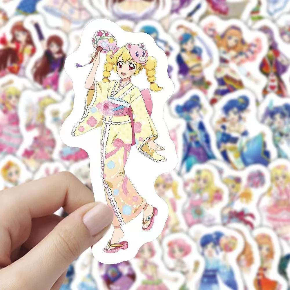 Аниме наклейки aikatsu милые девушки - Фотография_5