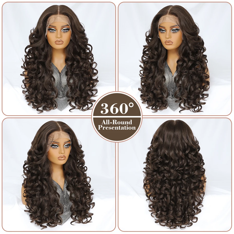 Latisha 13x6 синтетические парики спереди - Фотография_6
