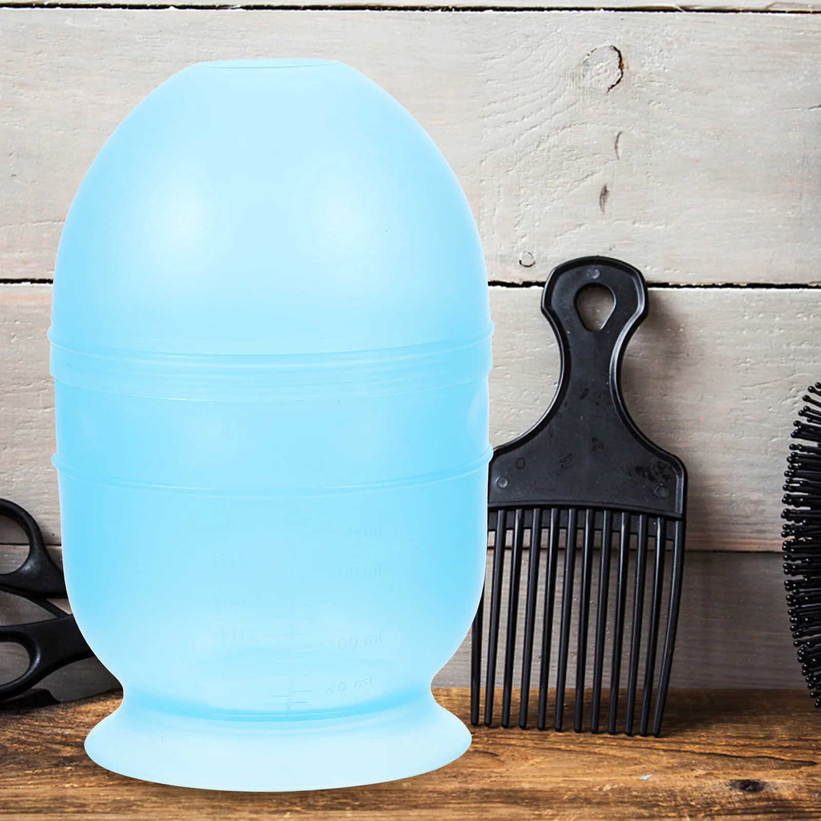 Синяя утолщенная чаша для краски для волос