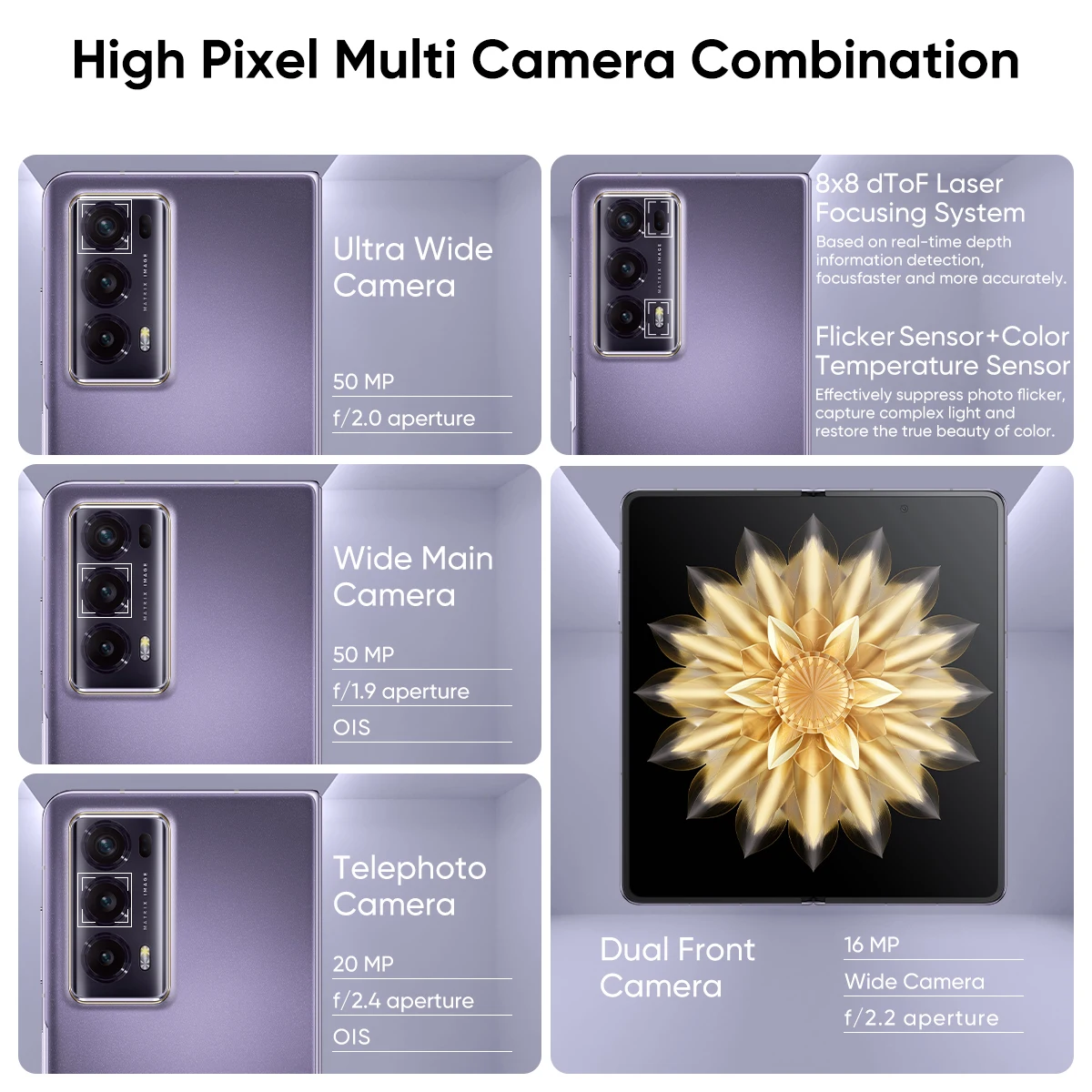 Смартфон honor magic v2 global version 5g - Фотография_3