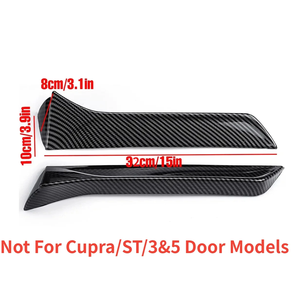 Спойлер для отделки окна автомобиля для seat leon 5f fr mk3 mk3 - Фотография_4