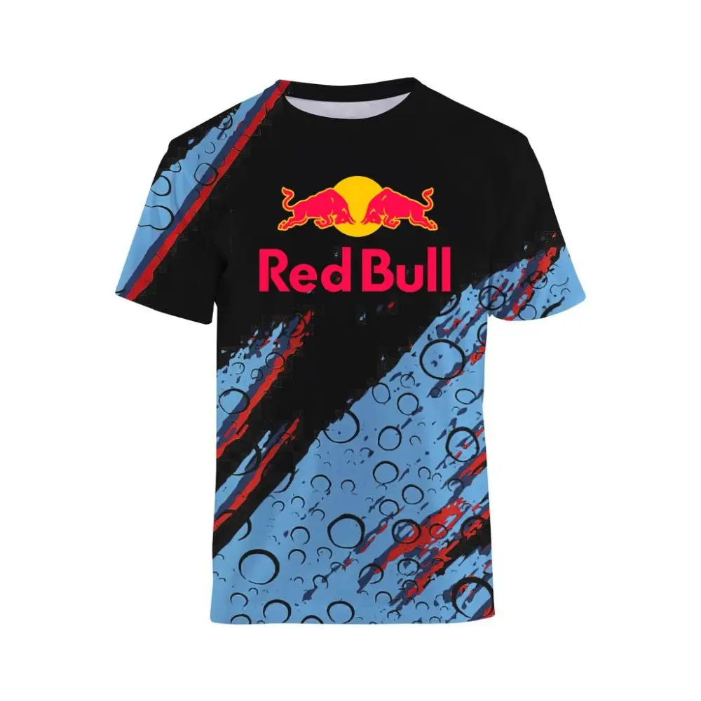 Мужской и женский летний гоночный костюм red bull 2025 года - Фотография_5