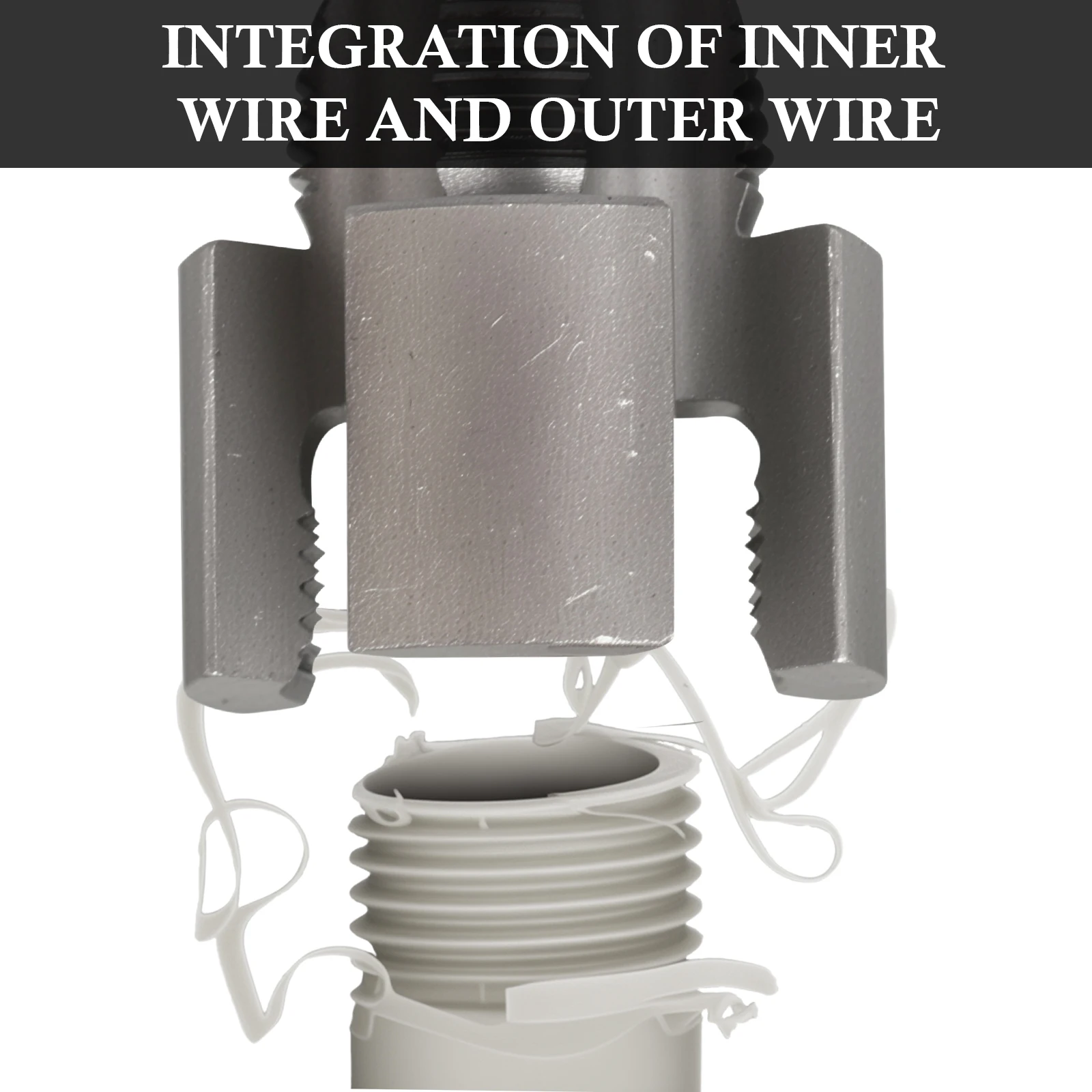 Портативный инструмент для нарезания резьбы для труб из пвх - Фотография_4