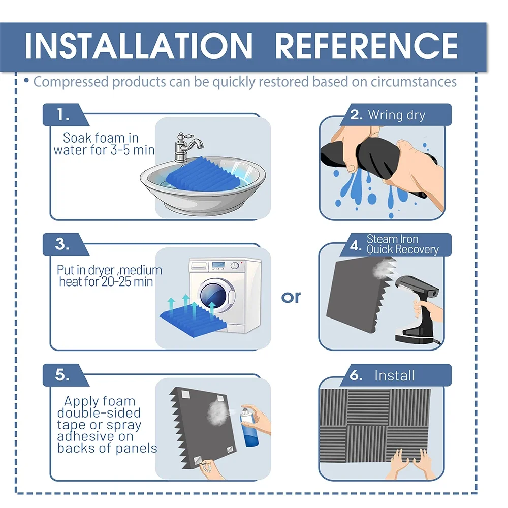 12 упаковок акустических пенопластовых - Фотография_6