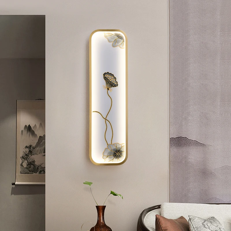 New chinese style all-copper wall