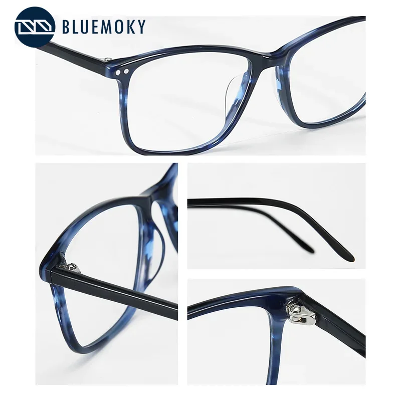 Bluemoky ацетатные очки по рецепту - Фотография_6
