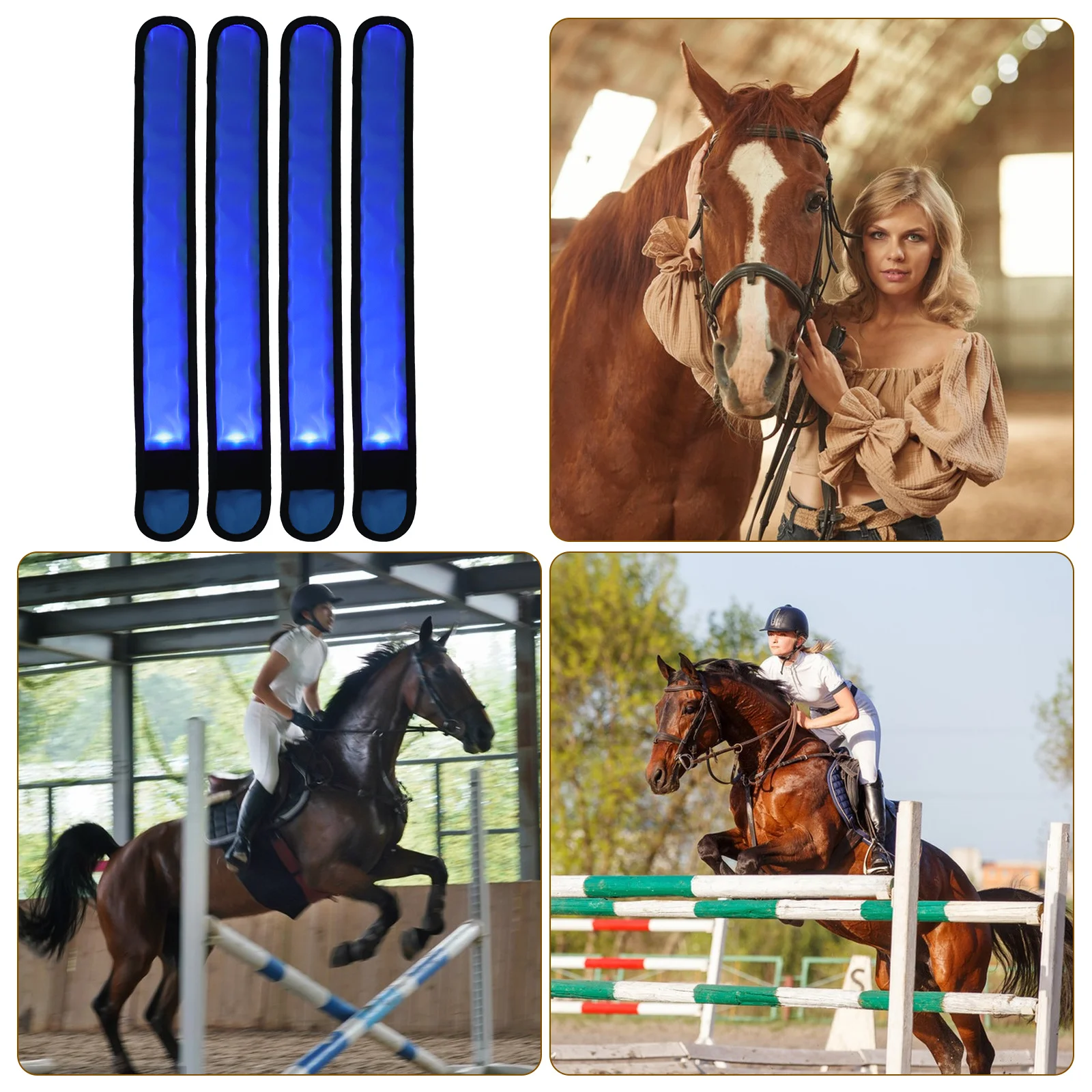 Светодиодные регулируемые ремни для ног для ночной безопасности - Фотография_3