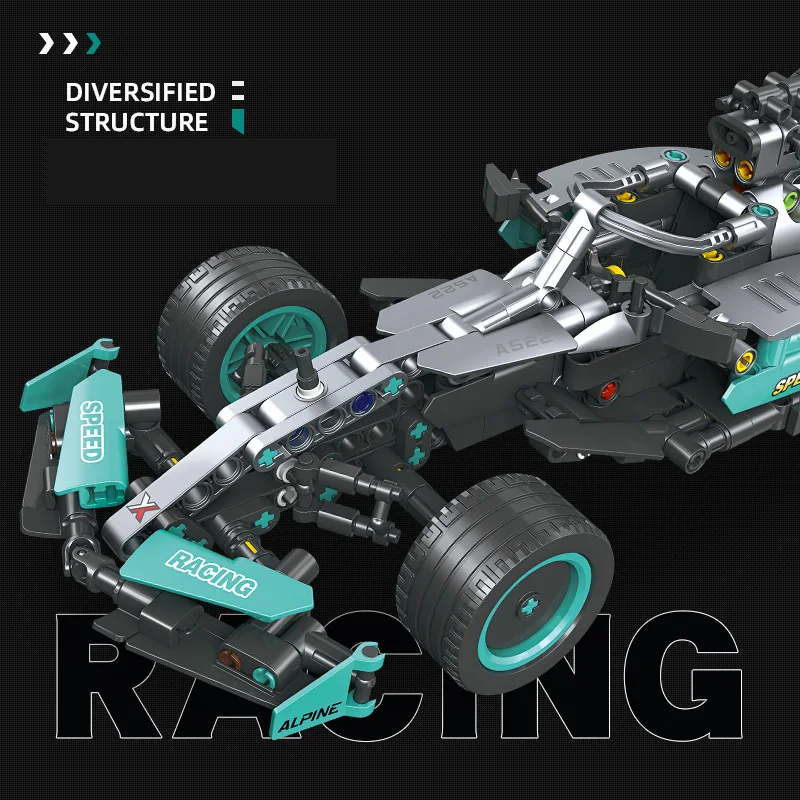 Строительный блок speed champion haas vf23 bwt alpines a522 f1 - Фотография_4