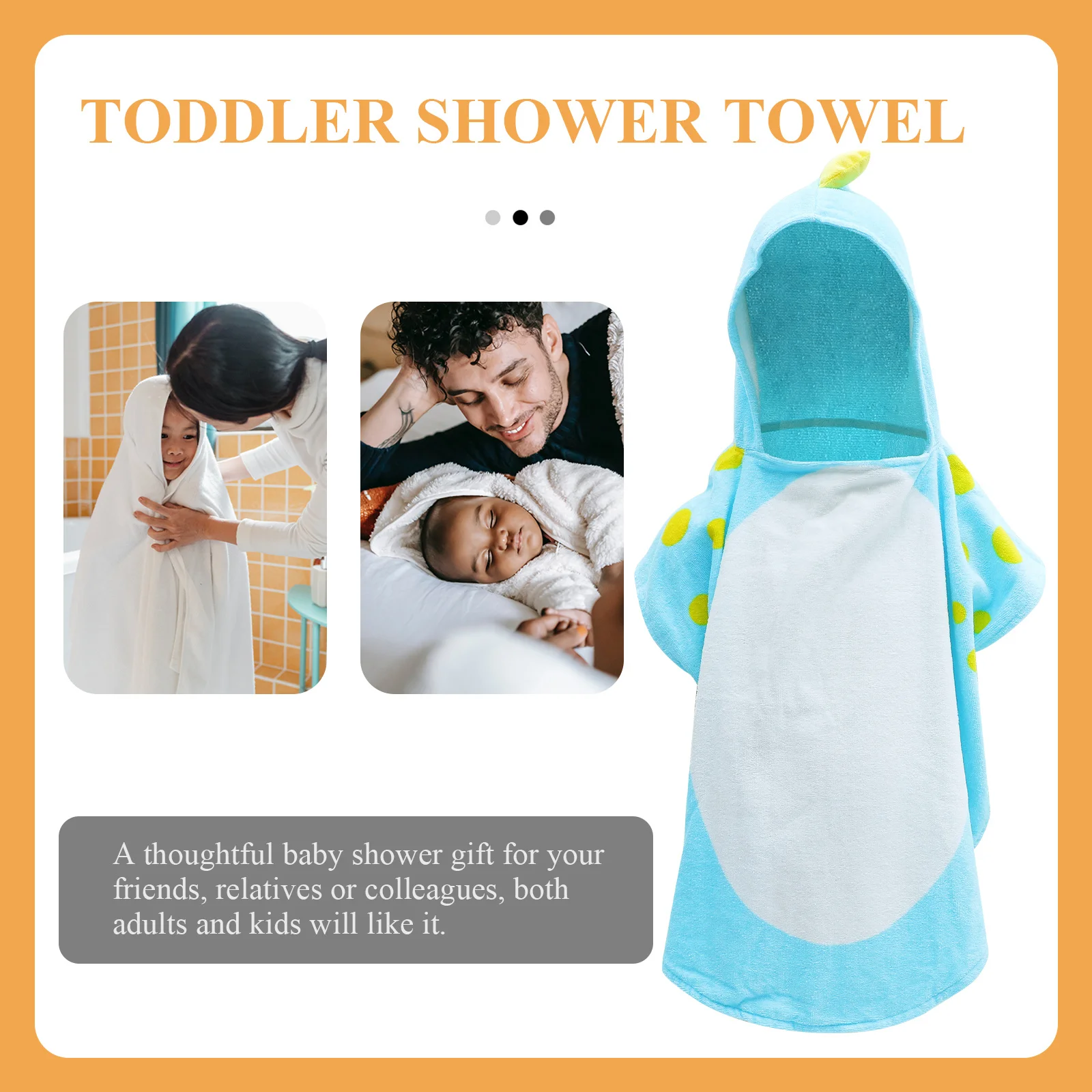 Банное полотенце с изображением динозавра - Фотография_3