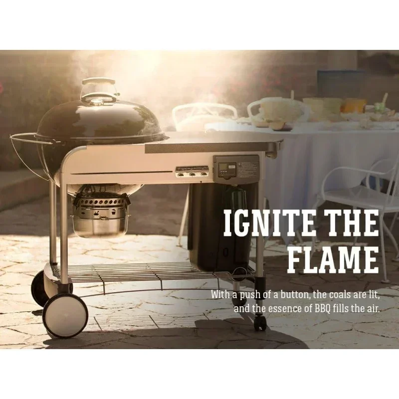 Угольный гриль, 22 дюйма - Фотография_2