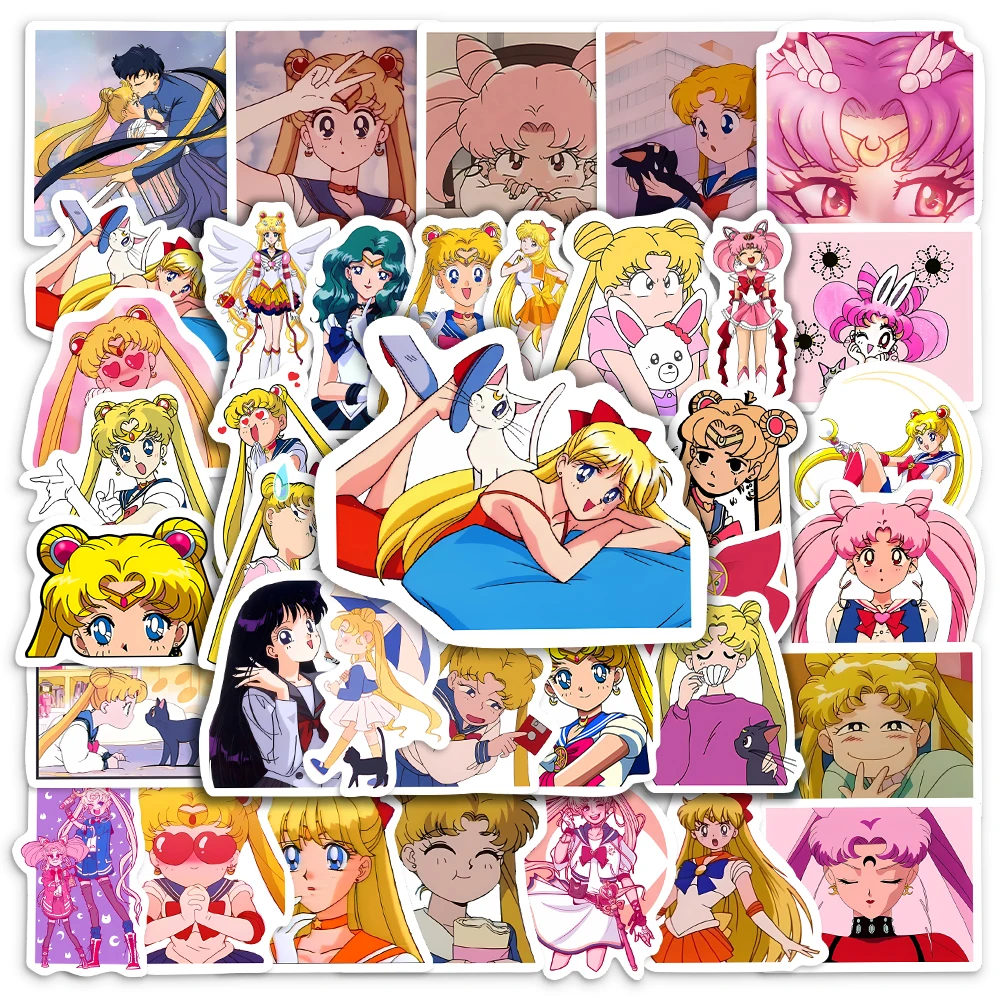 Аниме наклейки для девочек кавайные - Фотография_2