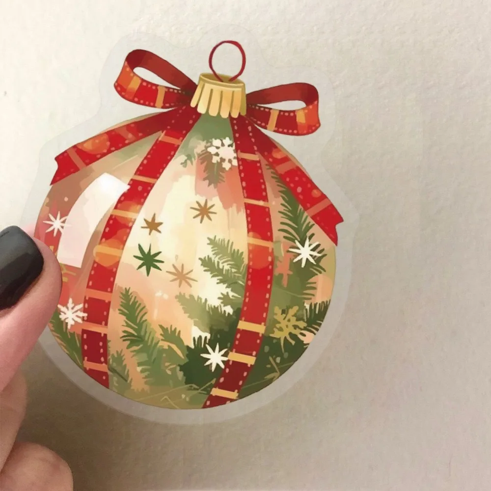 Цветной рождественский шар-колокольчик - Фотография_3