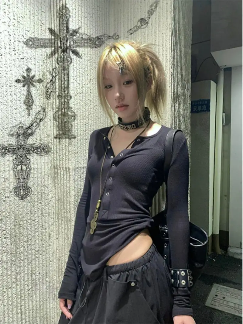 Tonngirls y2k японская футболка - Фотография_2