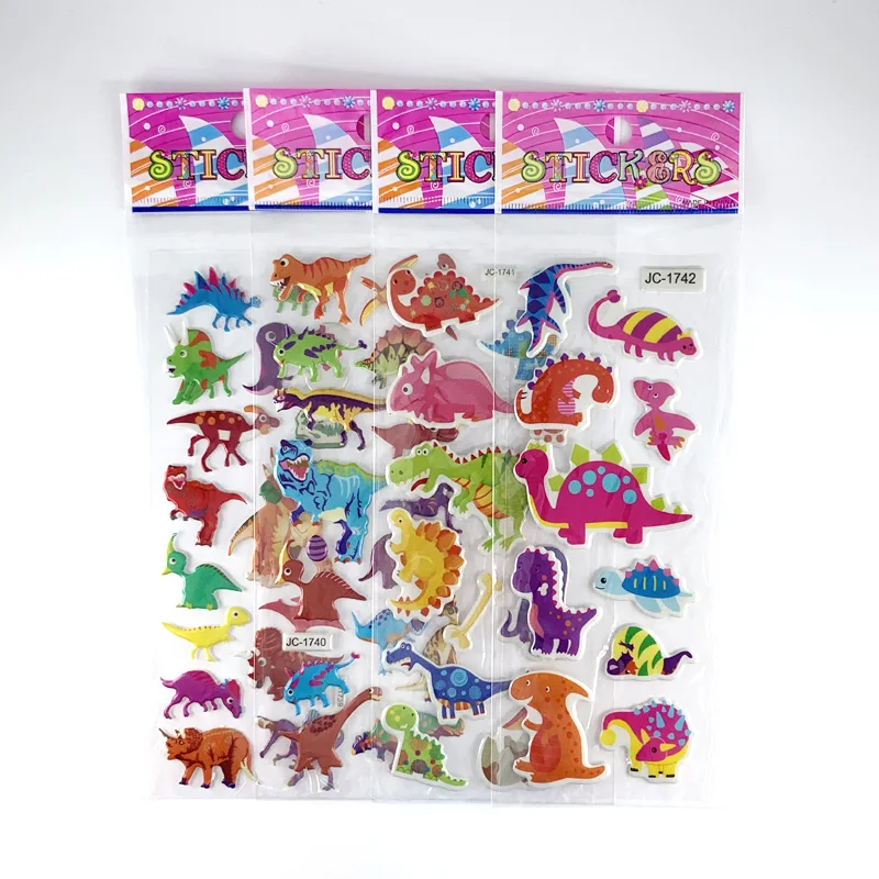 Наклейки с животными и динозаврами - Фотография_4
