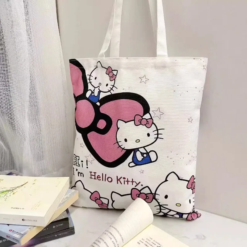 Холщовая сумка hello kitty kawaii - Фотография_6